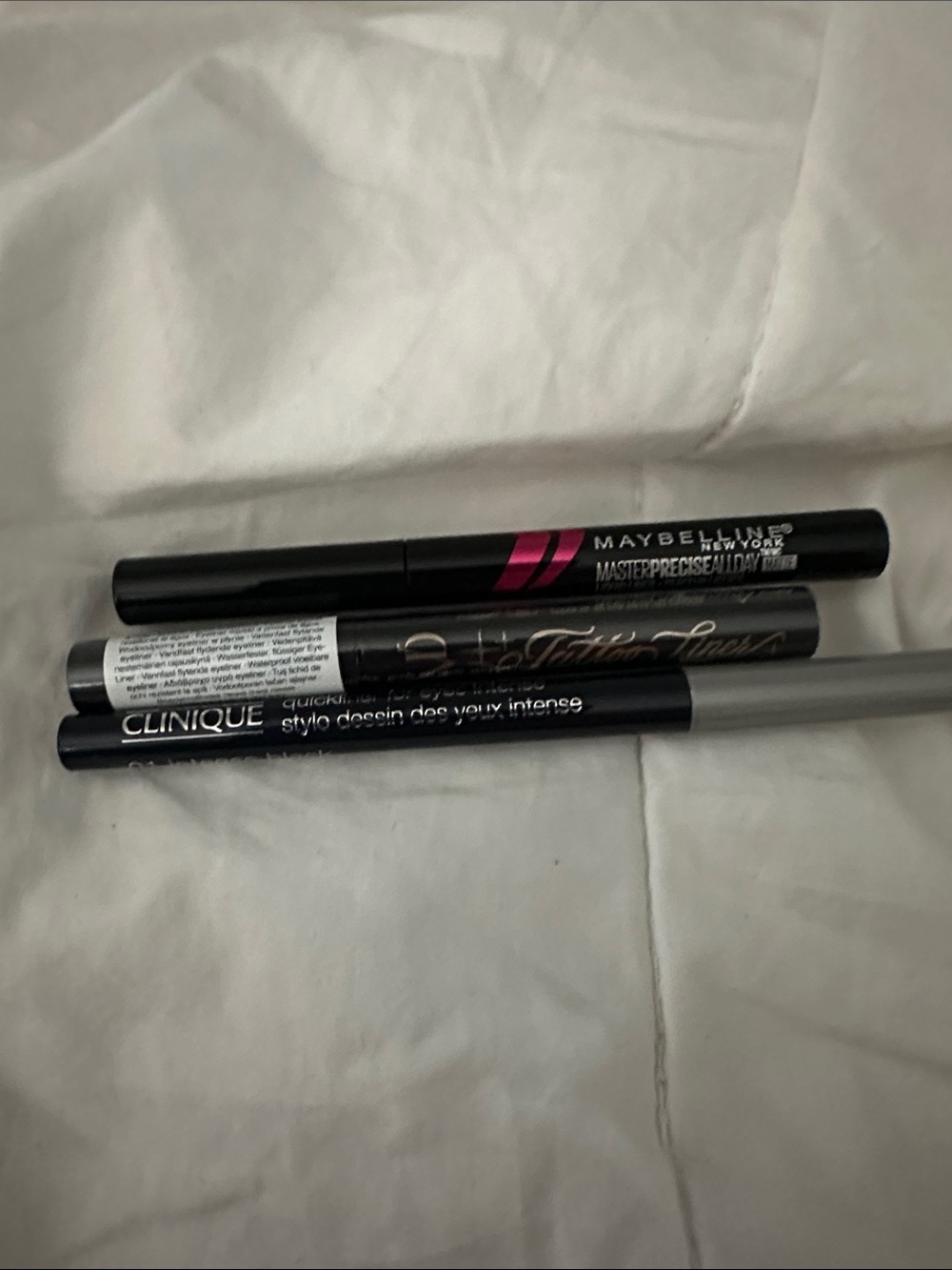 3 black eye liners